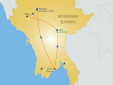 Mapa Myanmar_Prazsky Klub Tour Operator