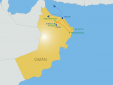 Mapa Omán_Prazsky Klub Tour Operator