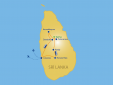 Mapa Srí Lanka_Prazsky Klub Tour Operator