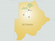 Mapa Botswana_Prazsky Klub Tour Operator