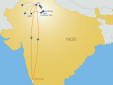 Mapa Indie_Prazsky Klub Tour Operator