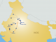 Mapa Indie_Prazsky Klub Tour Operator